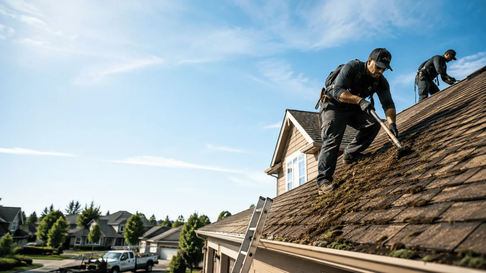 Roof Moss Removal in Marietta, OH near me
